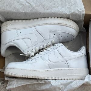 White Women’s Nike Air Force 1s